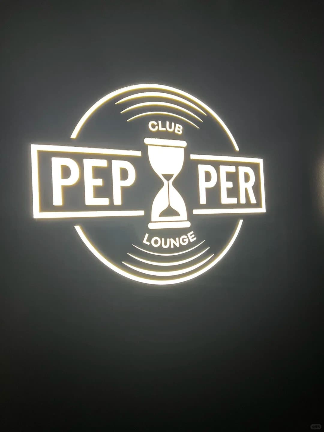 The PEPPER Club & Lounge sign