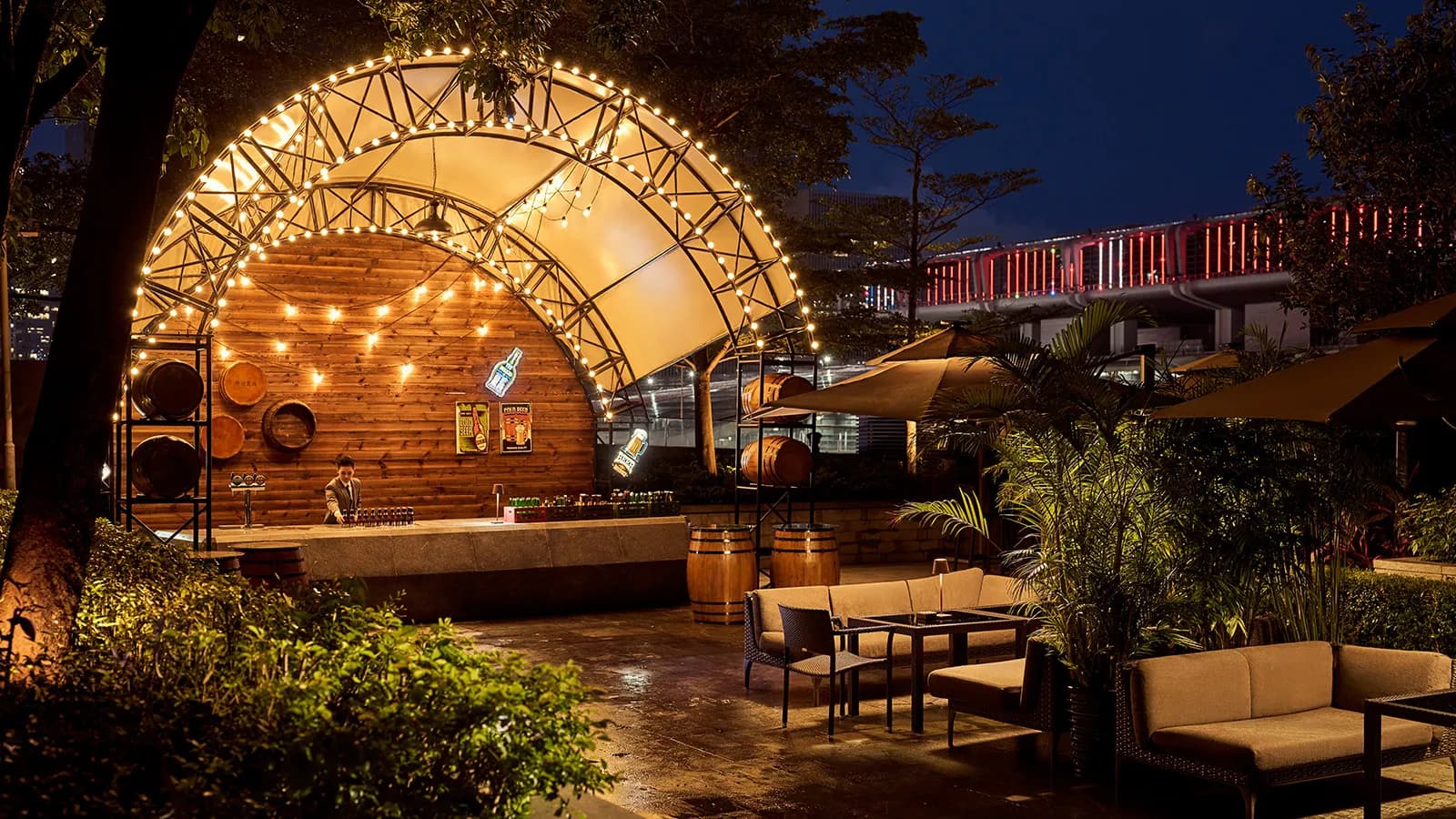 Beer Garden, Four Seasons Hotel Shenzhen
